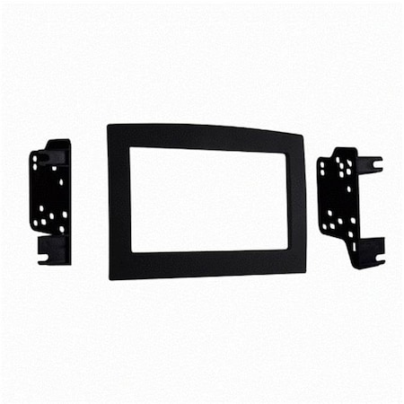 Metra Electronics Metra MEC956528B 2006-2010 Ram Truck Double-DIN Installation Kit; Matte Black MEC956528B